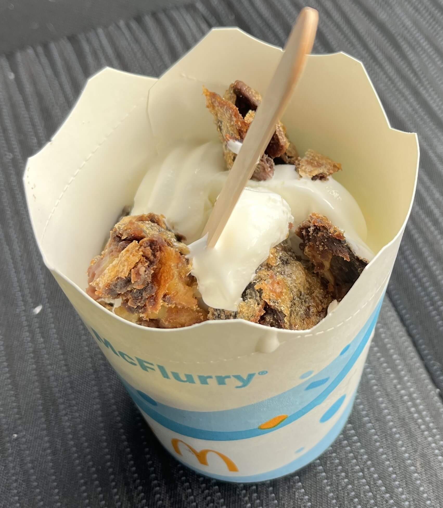 Choc Custard Pie McFlurry