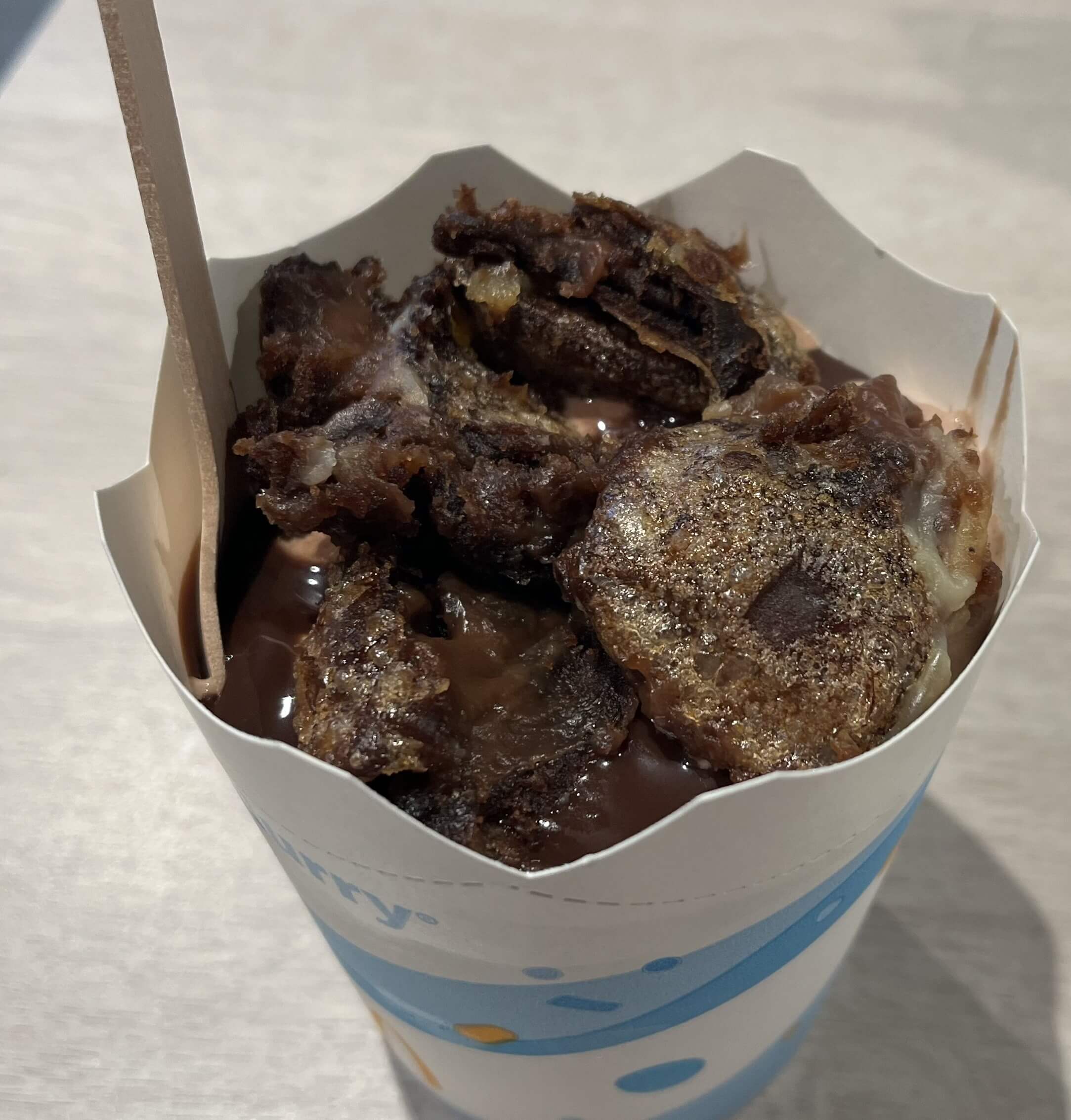 Choc Custard Pie McFlurry