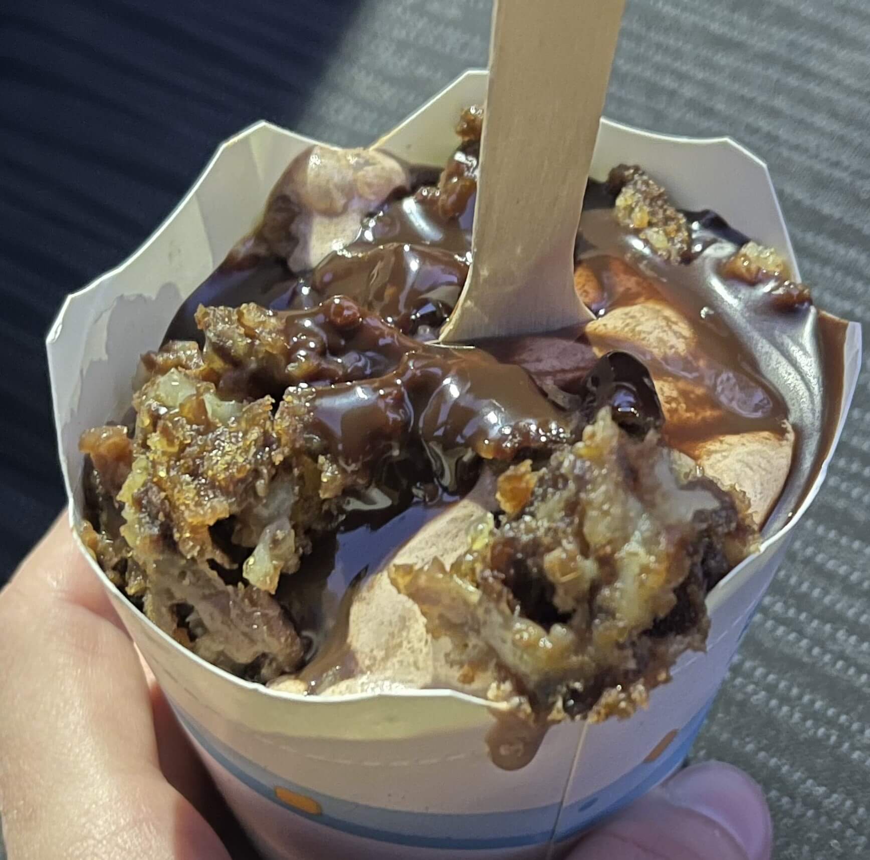 Choc Custard Pie McFlurry